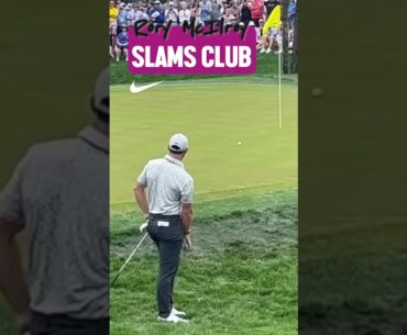 Rory McIlroy SLAMS Club on Steel Drain