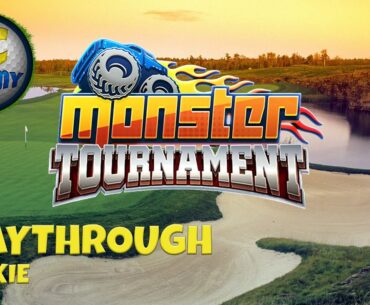 Golf Clash, Playthrough, Hole 1-9 - ROOKIE, Monster Tournament!