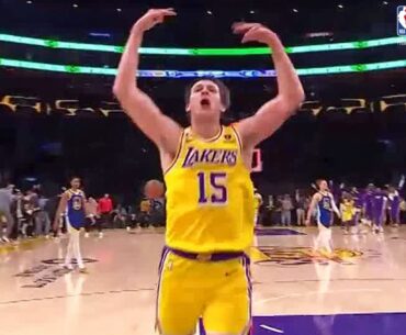 Austin Reaves Beats The 1st Half Buzzer From HALFCOURT In Game 6!