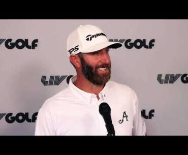 Dustin Johnson and Branden Grace Saturday Press Conference 2023 LIV Golf Tulsa · Round 2
