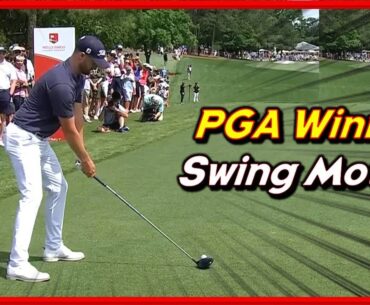PGA Wiiner "Wyndham Clark" Powerful Swing & Slow Motions Wells Fargo 2023 Champion