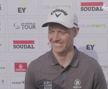 Simon Forsstrom Sunday Winner Interview 2023 Soudal Open © DP World Tour