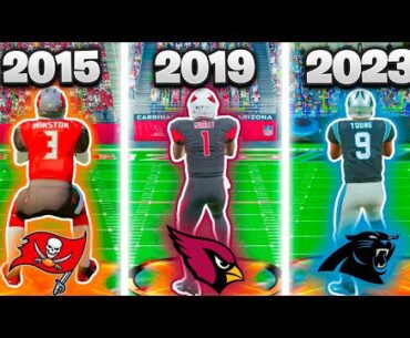 A Touchdown With The #1 Overall Pick In EVERY Madden! (2013-2023)