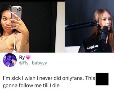 She regrets selling herself and no one felt sorry for her...