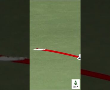 Hideki Matsuyama's Incredible Putt that went for a ride at AT&T Byron Nelson #Shorts