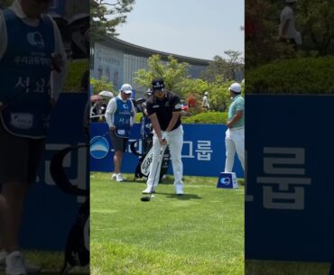 #황중곤 프로, 드라이버스윙 | KPGA 우리금융 챔피언십 1번홀