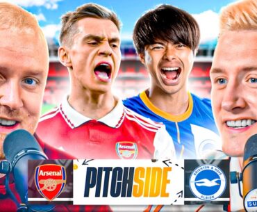 ARSENAL 0-3 BRIGHTON ft. Ciaran Carlin | Pitch Side LIVE!