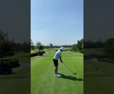 날씨 실화 맞니? 맹동섭 프로의 환상적인 #드라이버샷 #golf #shorts