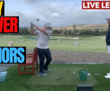 Easy Power and Distance for Senior Golfers - LIVE LESSON!