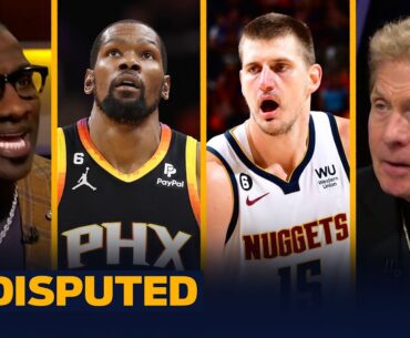 Nikola Jokić, Nuggets eliminate Kevin Durant, Suns with 125-100 Game 6 win | NBA | UNDISPUTED