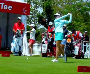 Sandra Gal's beautiful swing at 2016 HONDA LPGA, THAILAND