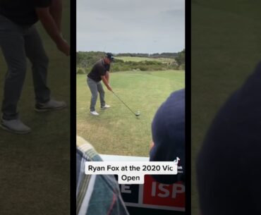 Ryan Fox goes bang!!! #subscribe #golf #youtube #golfplayer #tiktok #new #youtubeshorts #shorts