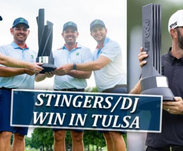 LIV Tulsa Presser- Dustin Johnson & Stinger GC Win