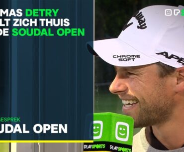 Thomas Detry spreekt vol vertrouwen voor de laatste dag van de Soudal Open