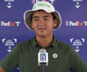 Marty Dou Thursday Chinese Flash Interview 2023 AT&T Byron Nelson
