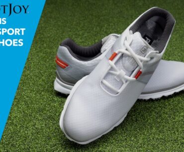 FootJoy Pro SL Sport Golf Shoes Overview by TGW