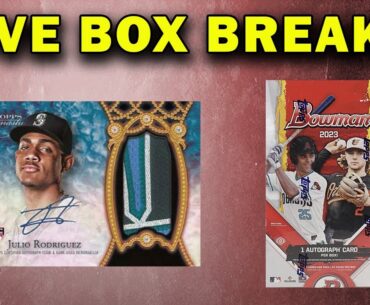 Blez Baseball | SPORTS CARDS LIVE BOX BREAKS