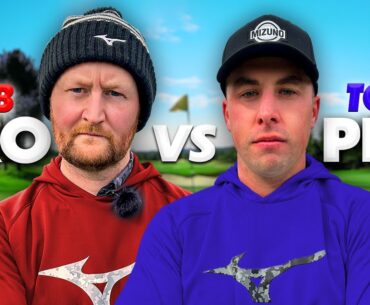 Can A TOUR PRO Beat A CLUB PRO In 30 Shots #30shotchallenge