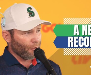Branden Grace SHOOTS a RECORD LOW round on LIV Golf Tulsa to LEAD