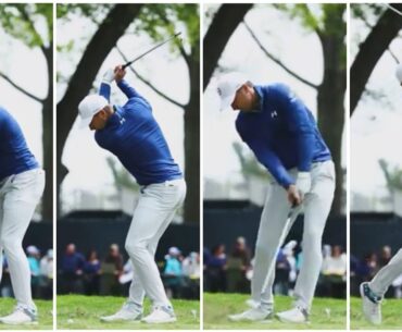 Jordan Spieth Swing Sequence and Slowmotion at Oak Hill PGA Championship 5/15/23