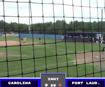 South Region Baseball: Carolina vs. Fort Lauderdale, May 8