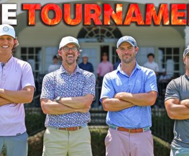 We Played An 18 Hole Golf Tournament