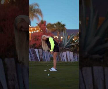 putting is my favorite part of the game :) what’s yours? 💚