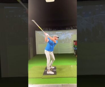 Purest first shot ever hit 🚨 #shorts #golf #golfswing