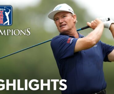 Ernie Els shoots 6-under 66 | Round 2 | Regions Tradition | 2023