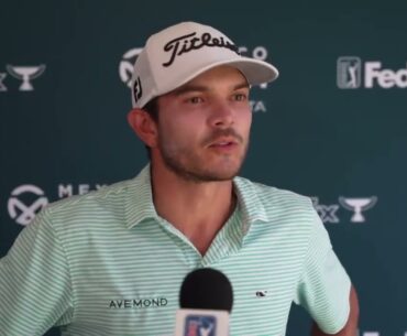 Raúl Pereda Saturday Flash Interview Day 3 2023 Mexico Open at Vidanta Spanish
