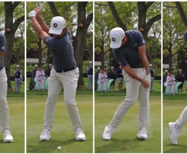 Xander Schauffele Golf Swing Sequence and Slowmotion at Oak Hill 2023