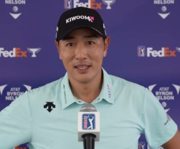 Sangmoon Bae Thursday Korean Flash Interview 2023 AT&T Byron Nelson