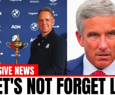 RYDER CUP SECRET EXPOSED! SENDING A VERY FIRM MESSAGE TO PGA TOUR