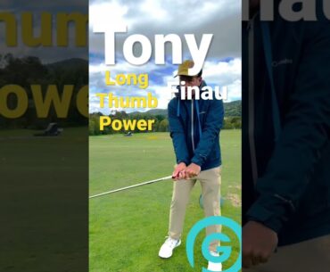 Tony Finau 2023 Mexico Open long thumb flat left wrist #power #boost #mexico