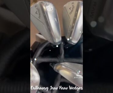 Callaway Jaw Raw Wedges