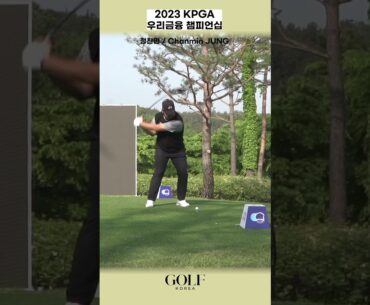 🏌🏻‍♂️[swing] 정찬민 프로 드라이버 샷 #골프스윙 #우리금융 #정찬민