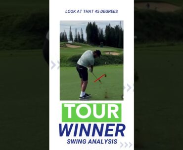 Tony Finau Swing Analysis #shorts