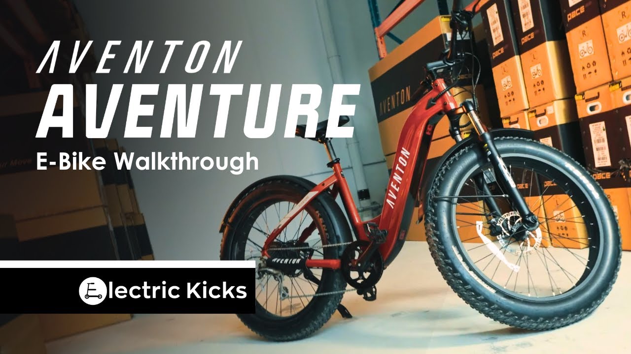 Aventon Aventure (2022) Walkthrough – Electric Kicks Aventon Aventure (2022) Walkthrough - Electric Kicks