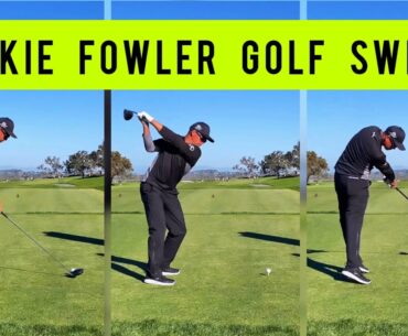 Rickie Fowler Golf Swing - Slowmo