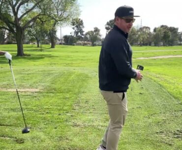 Brock’s first driver lesson