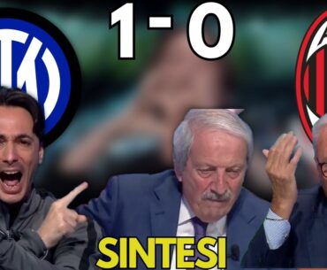 Sintesi INTER 1-0 MILAN | Telecronaca Crudeli Solari e Tramontana - 7Gold - Champions League