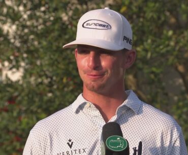 Sam Bennett discusses first round performance at The Masters