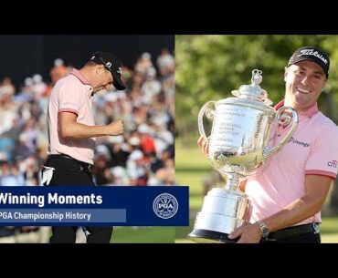 Incredible Winning Moments at the PGA Championship