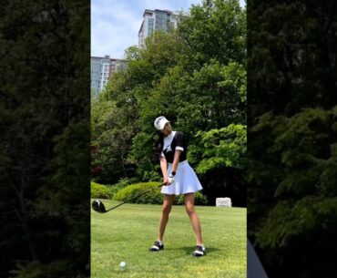 Beauty & Golf. Have a goof game Dear Ladies all over the golf! #golfshorts , #bestgolf ,#ladiesgolf