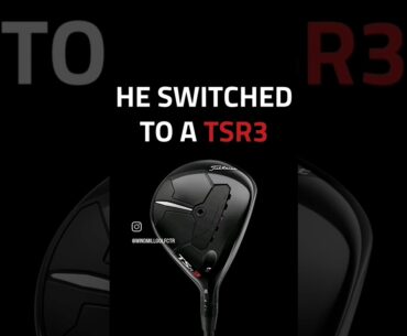 he switched to tsr3 #golfswing #golf
