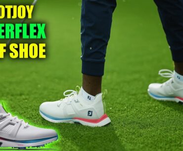 FOOTJOY HYPERFLEX CARBON GOLF SHOE REVIEW [2023] BEST SPIKED GOLF SHOES FOR THE EDEN COURSE