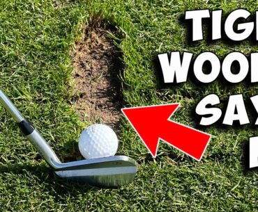 Tiger Woods NO DIVOT Explained