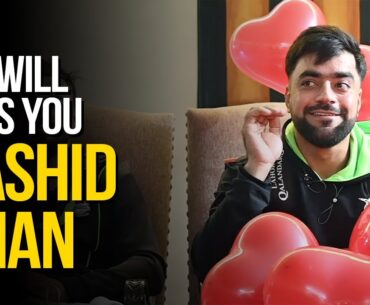 We will MISS you RASHID KHAN
