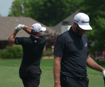 Range Warmup Sunday Pre-Round 2023 LIV Golf Tulsa
