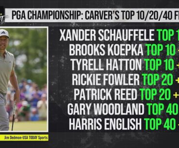 PGA Championship Top 10 & 20: Xander Schauffele Top 10 (+155)